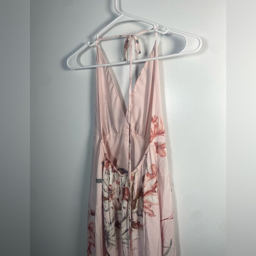 Simplee Apparel Pink Floral Maxi Dress - Picture 7 of 8